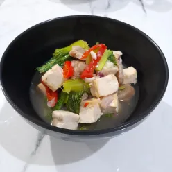Tumis Pokcoy Tahu