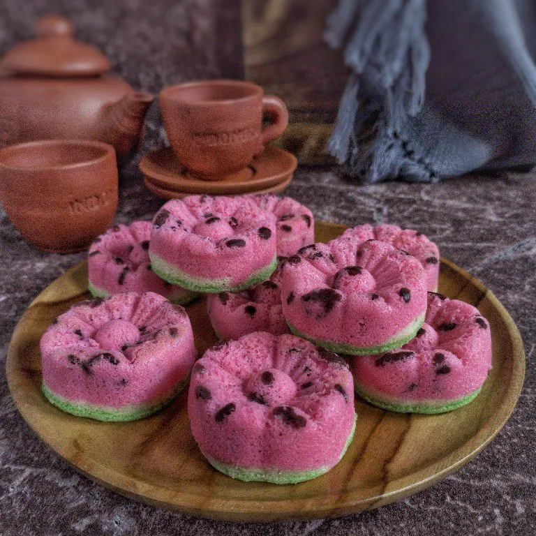 Bolu Kukus Semangka #KURCEPCEMILANANAK