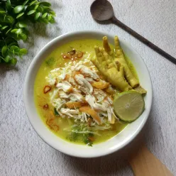 Soto Ayam Kemiri Santan Khas Pati #KURCEPPEJUANGRESEPNUSANTARA