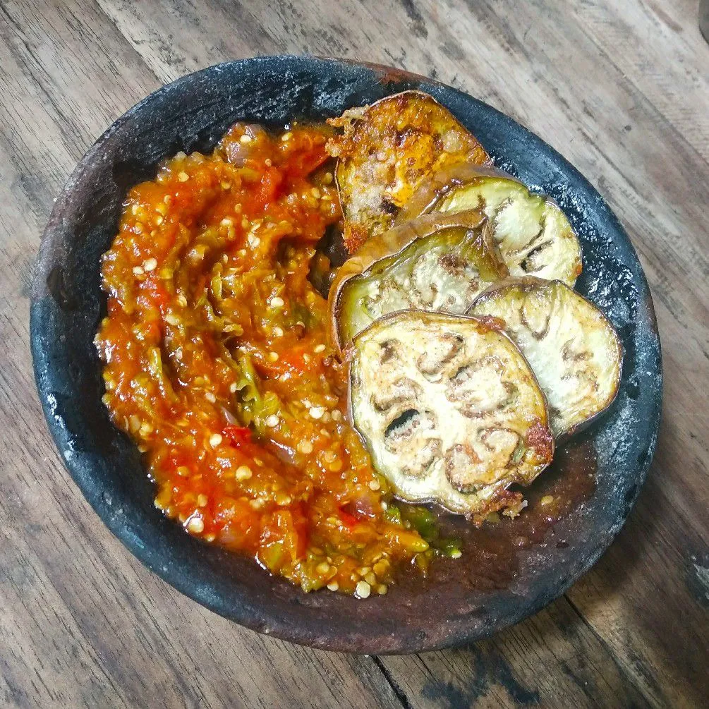 Terong Goreng Sambal Tomat