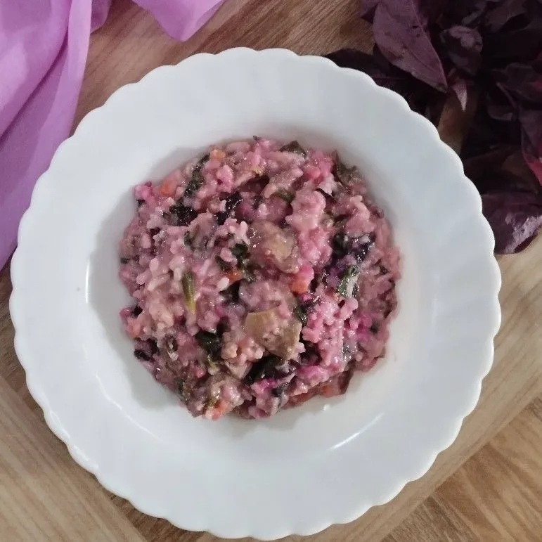 Bubur Bayam Merah