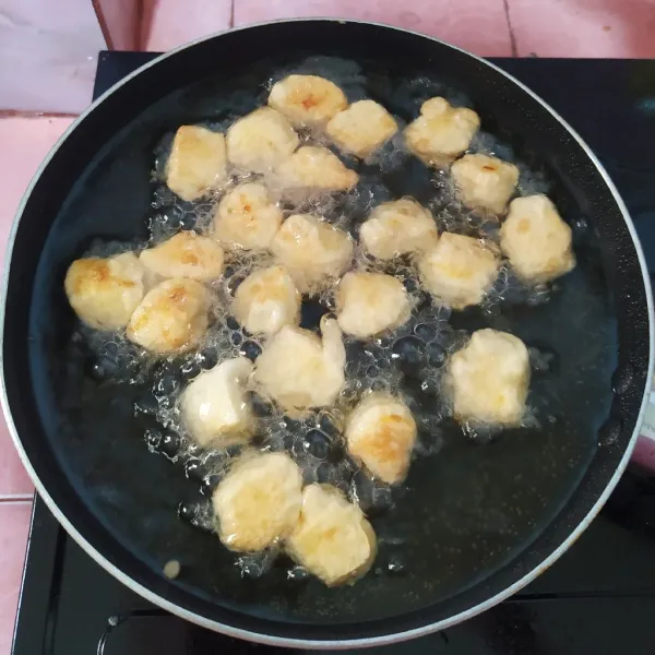 Goreng hingga matang.