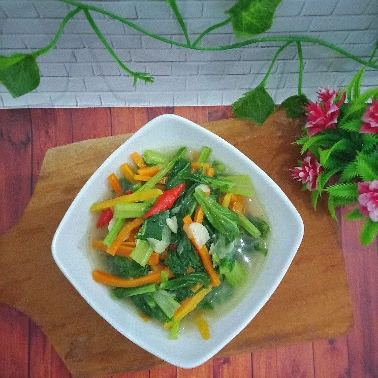 Tumis Caisim Wortel