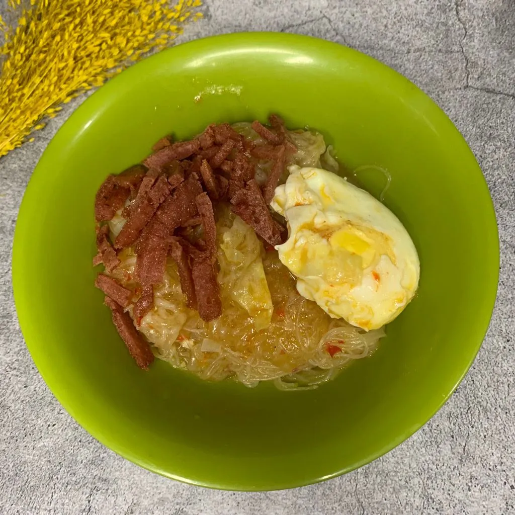Seblak Bihun Krupuk Telur Beff