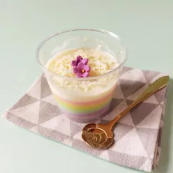 Puding Susu Keju Colourfull #KURCEPCEMILANANAK