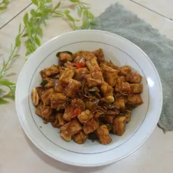 Oseng Tempe Teri Pedas