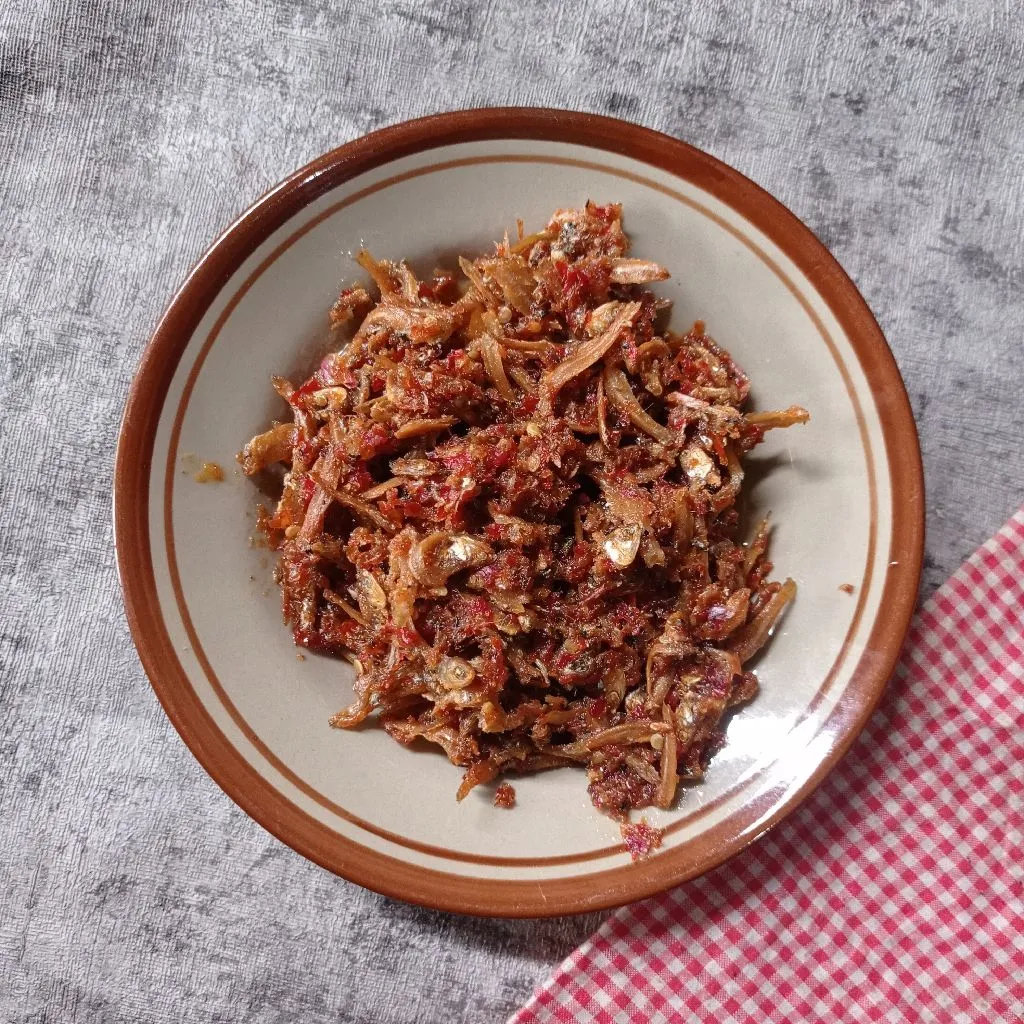 Sambal Teri Pedas Nampol