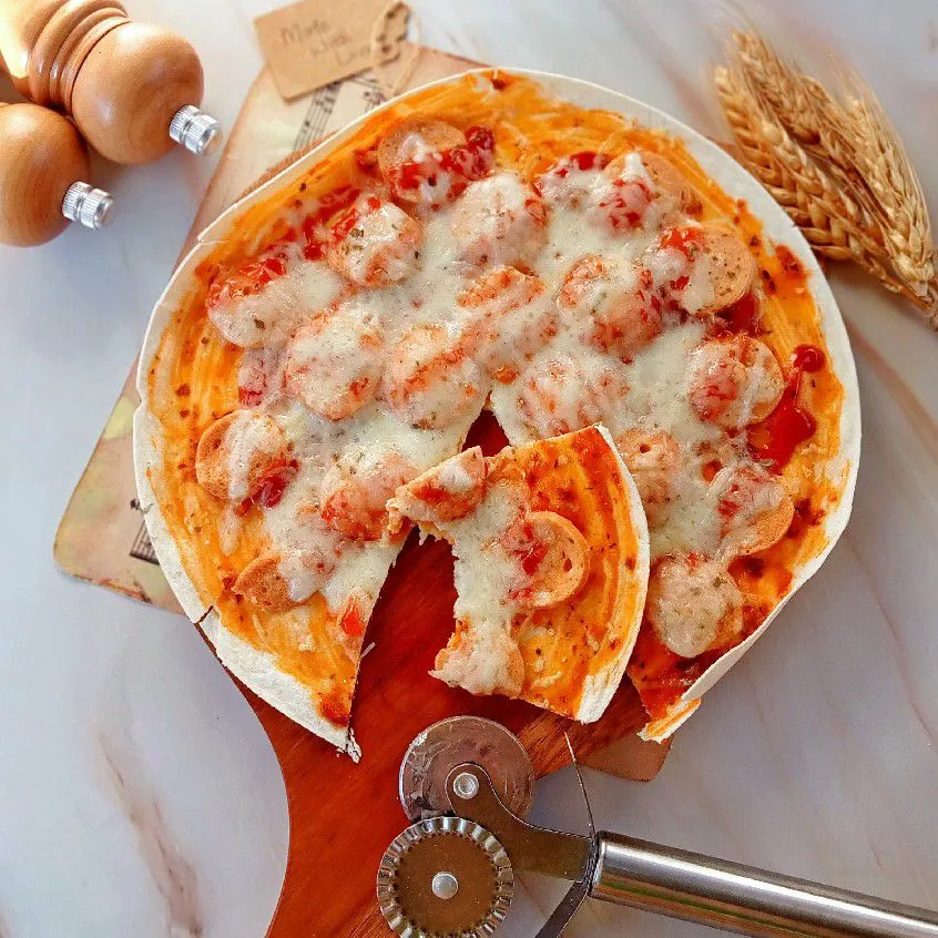 Tortilla Pizza #KURCEPCEMILANANAK