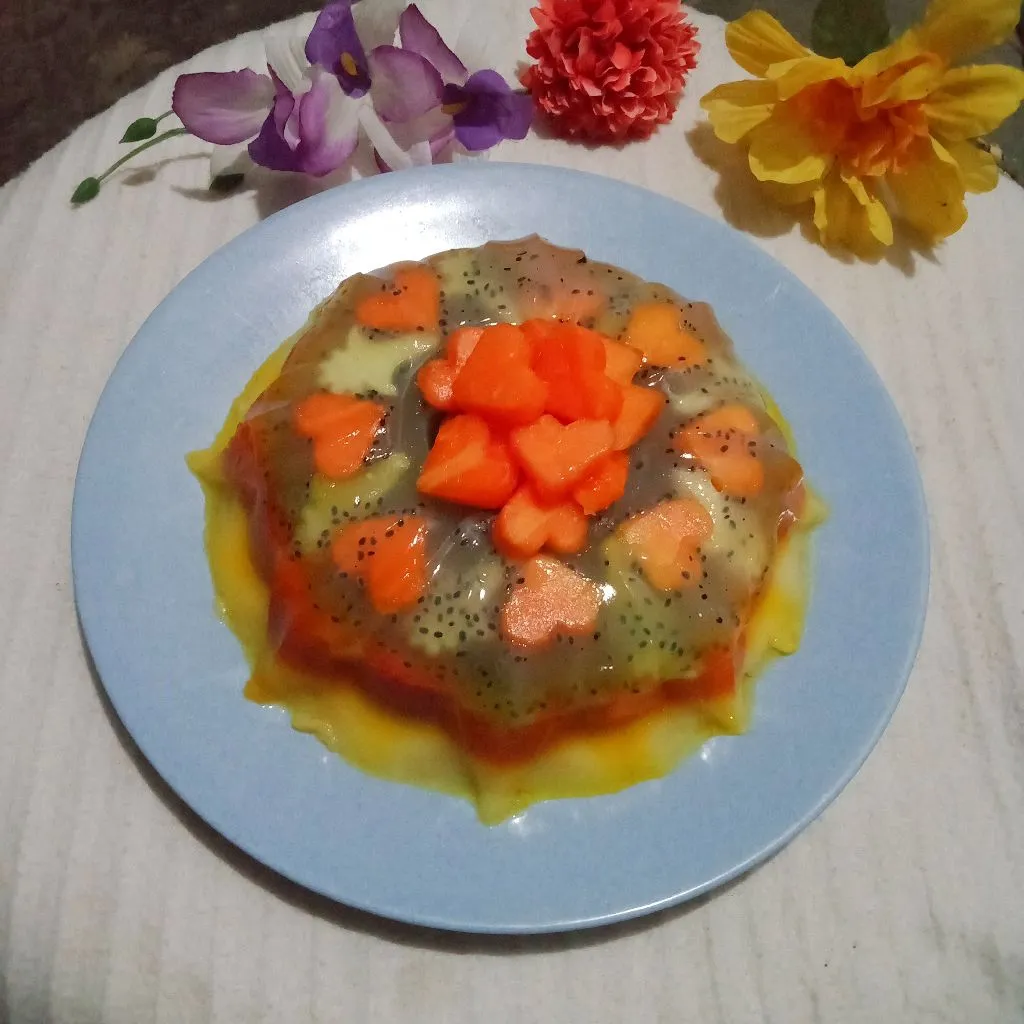 Puding Buah #KURCEPCEMILANANAK