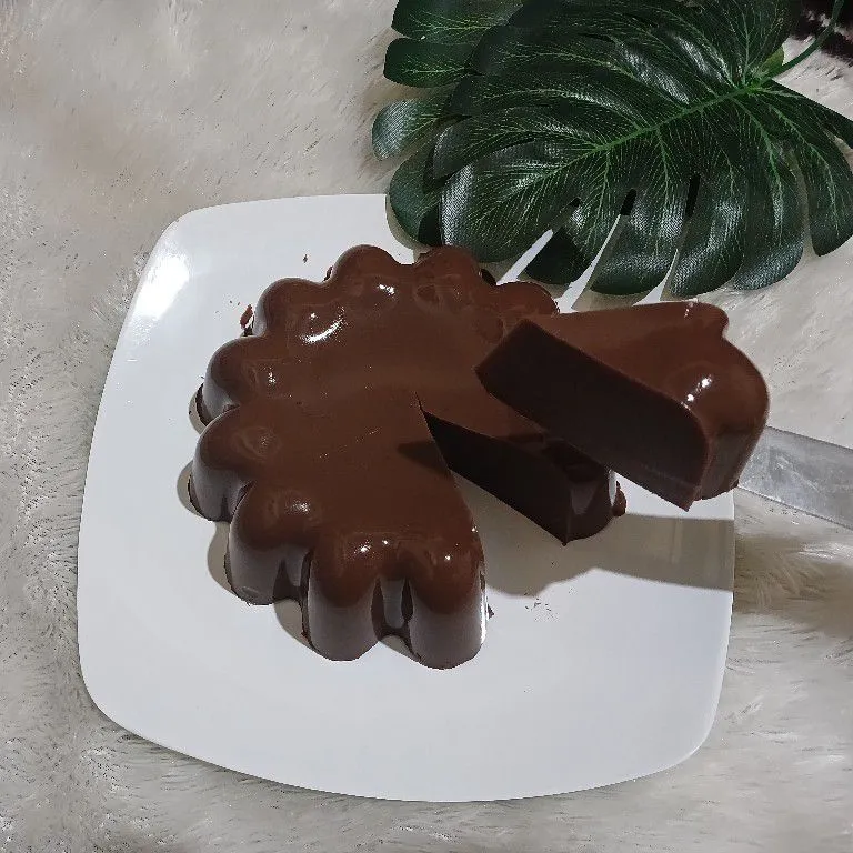 Puding Roti Coklat