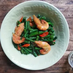 Tumis Kacang Udang