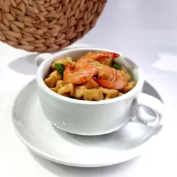 Tumis Udang Tahu