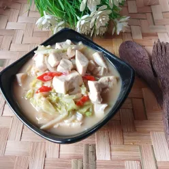 Sawi Putih Tahu Santan