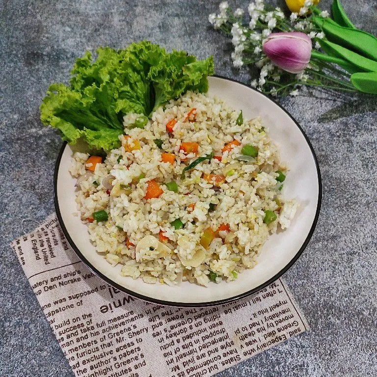 Nasi Goreng Putihan Mix Sayuran