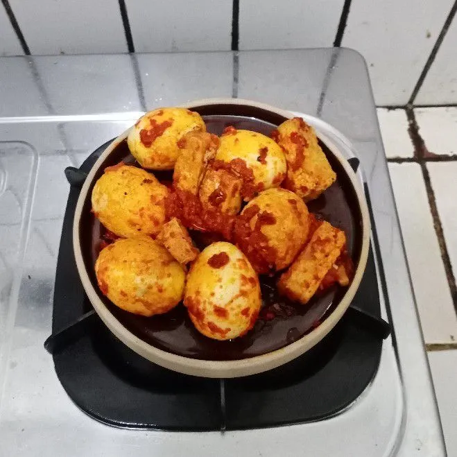 Telur Pedas Asam Manis