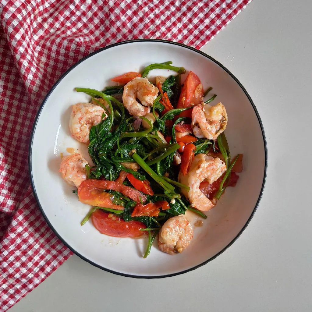 Cah Kangkung Terasi Udang