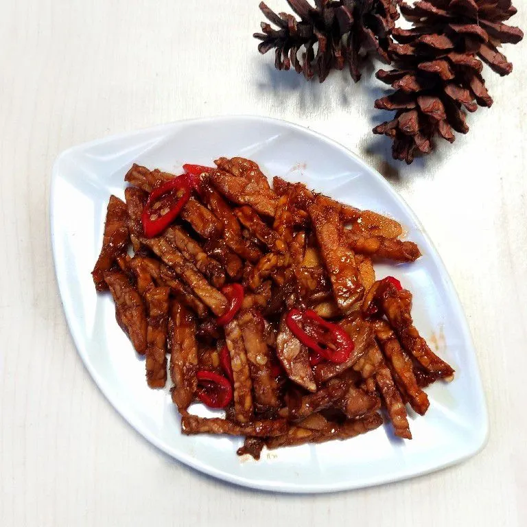 Orek Tempe Basah Bumbu Iris #KURCEPPEJUANGRESEPNUSANTARA