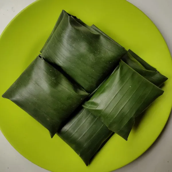 Lipat seperti amplop, lakukan hingga habis.