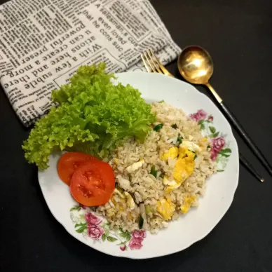 Nasi Goreng Telur Kencur Pedas