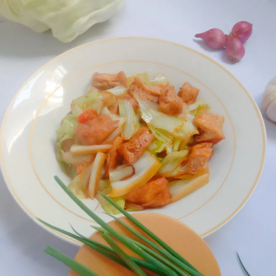 Tumis Tahu Kol