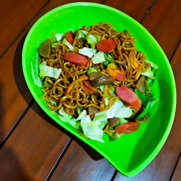 Siap disajikan.