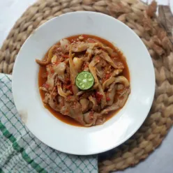 Tumis Pedas Jamur Tiram