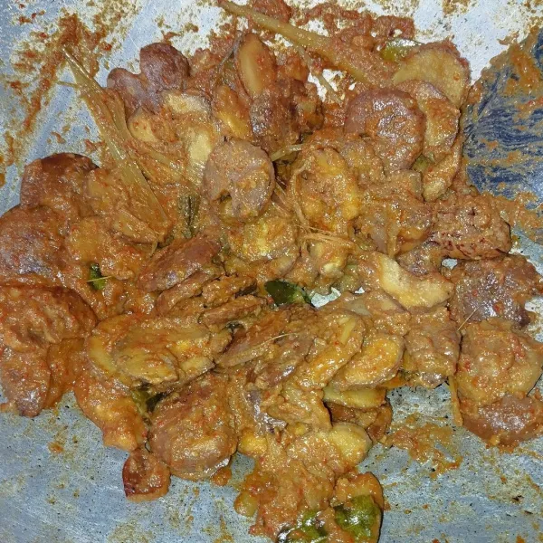 Siap disajikan.