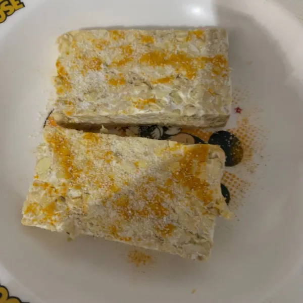 Marinasi ikan tempe 10 menit.