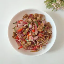 Kecombrang Teri Tempe