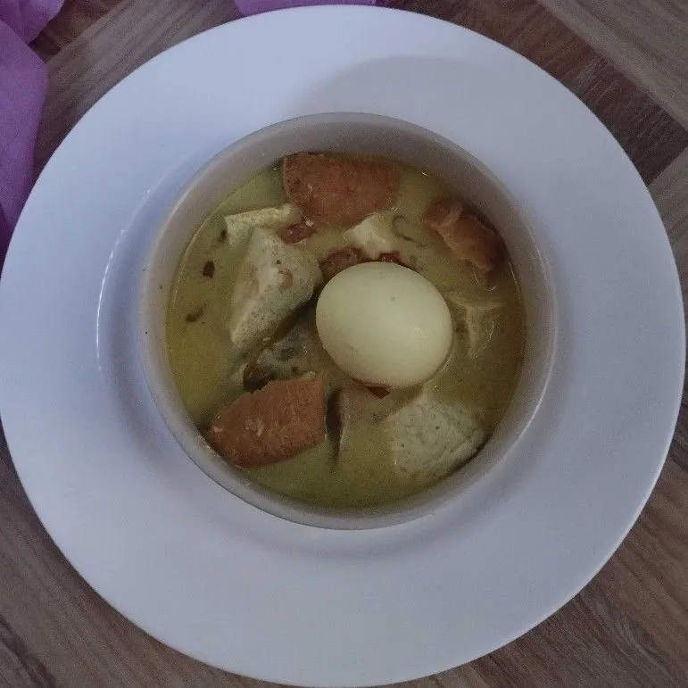 Tahu Telur Bumbu Terik
