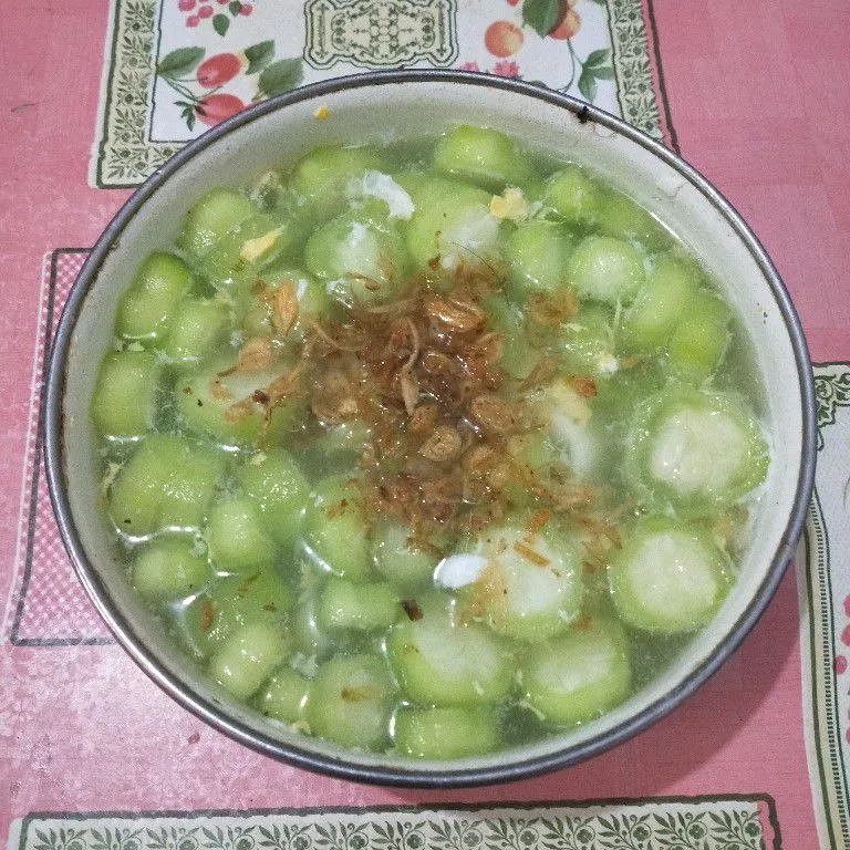 Sop Oyong Telur