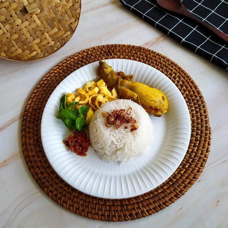 Nasi Uduk tanpa Santan