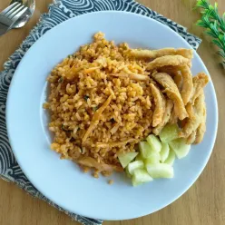 Nasi Goreng Jamur Tiram