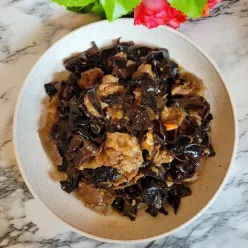 Tumis Daging Jamur Kuping