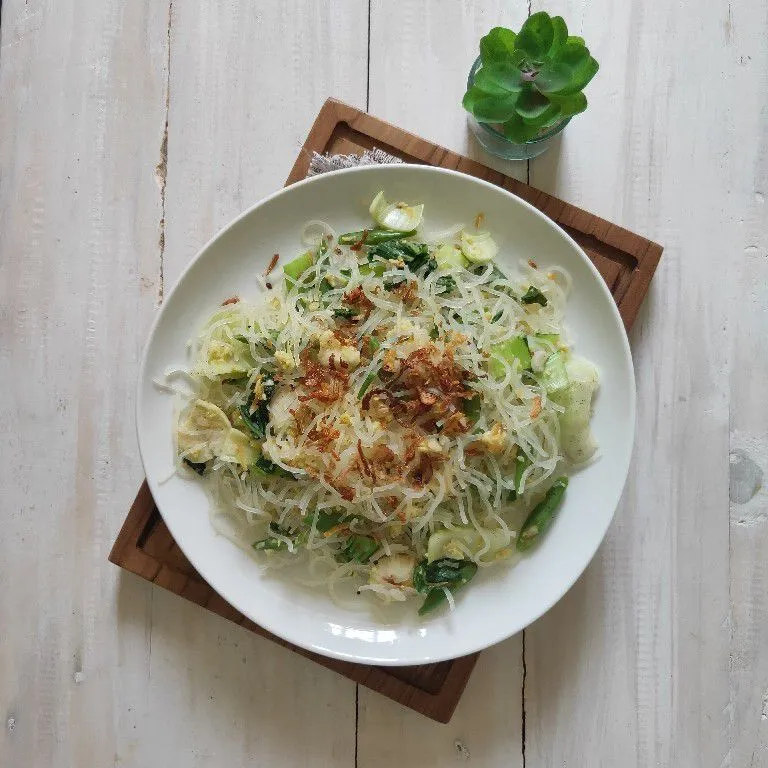 Oseng Bihun Sayur Bakso