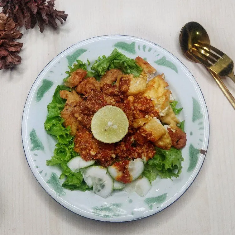 Rujak Ayam #KURCEPPEJUANGRESEPNUSANTARA