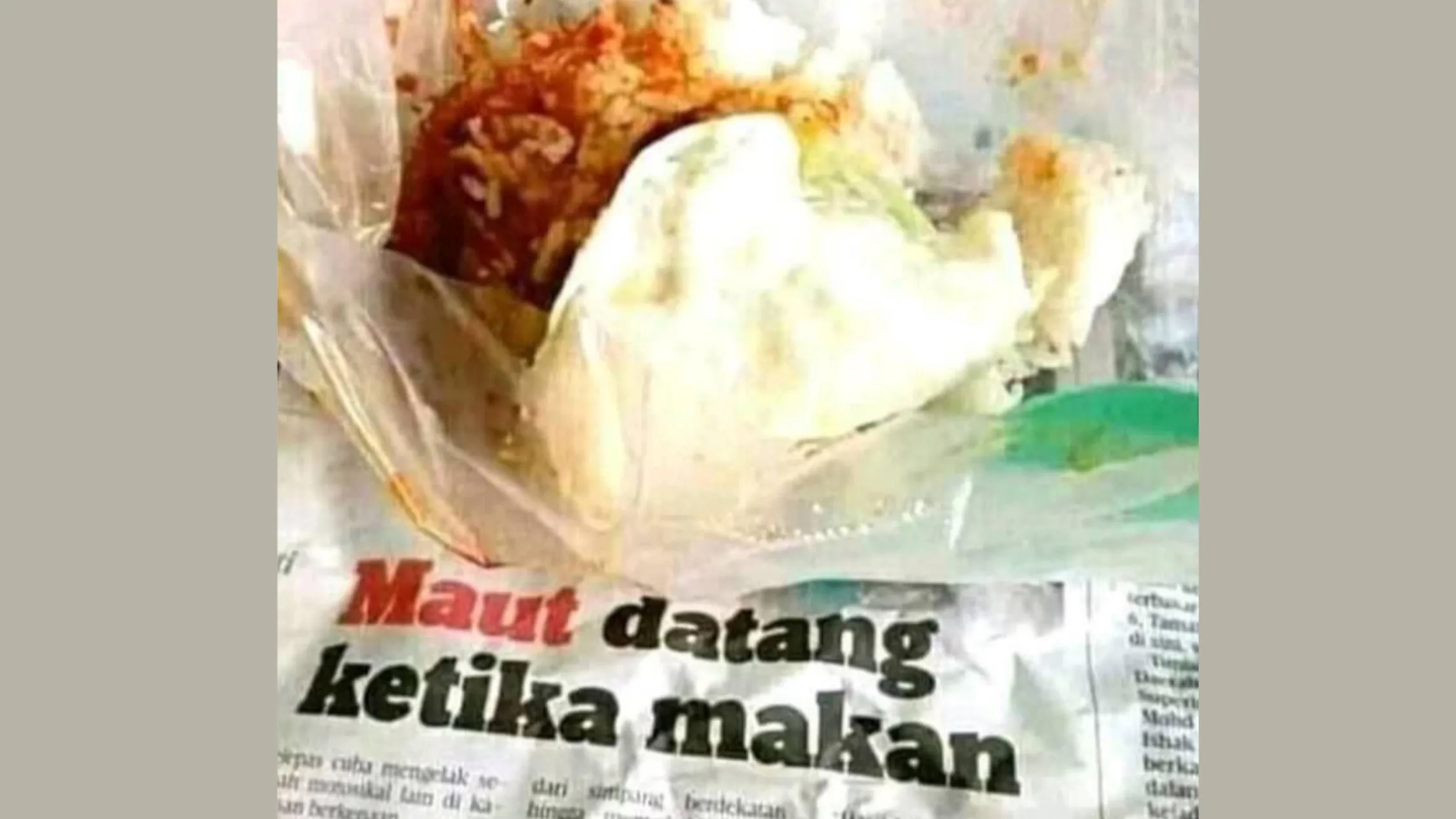 meme makanan lucu