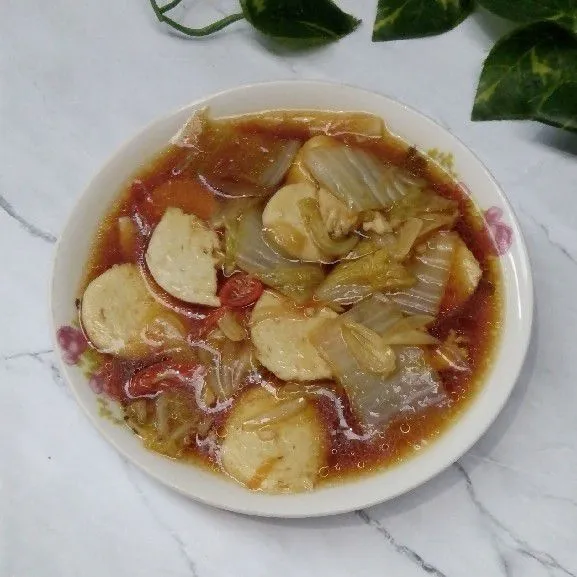 Sawi Putih Fish Ball Kuah