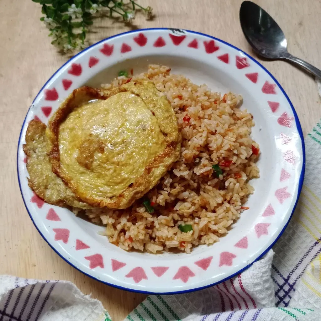 Nasi Goreng Sambal Ikan Asin