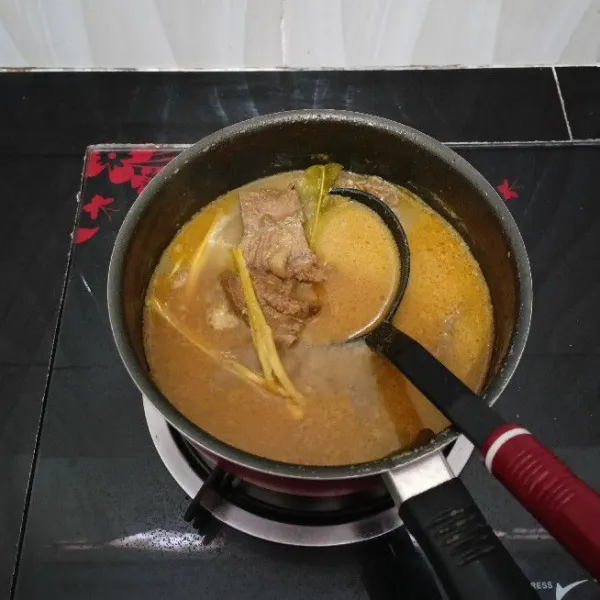 Masak hingga mendidih. Lalu angkat.