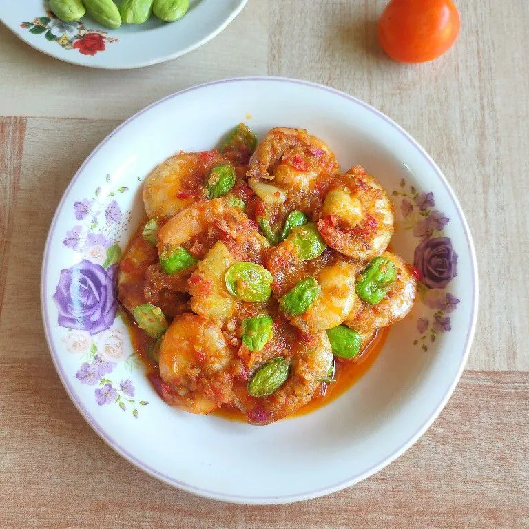 Balado Udang Pete #KURCEPPEJUANGRESEPNUSANTARA