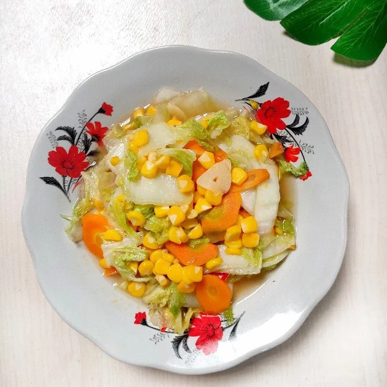 Cah Sawi Putih Jagung Manis #KURCEPPEJUANGRESEPNUSANTARA