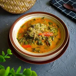 Gulai Daun Singkong Teri Medan #KURCEPPEJUANGRESEPNUSANTARA