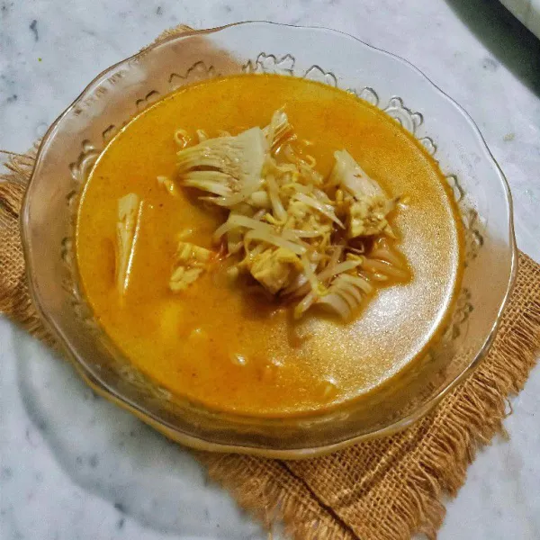 Masak sampai matang, angkat dan siap disajikan