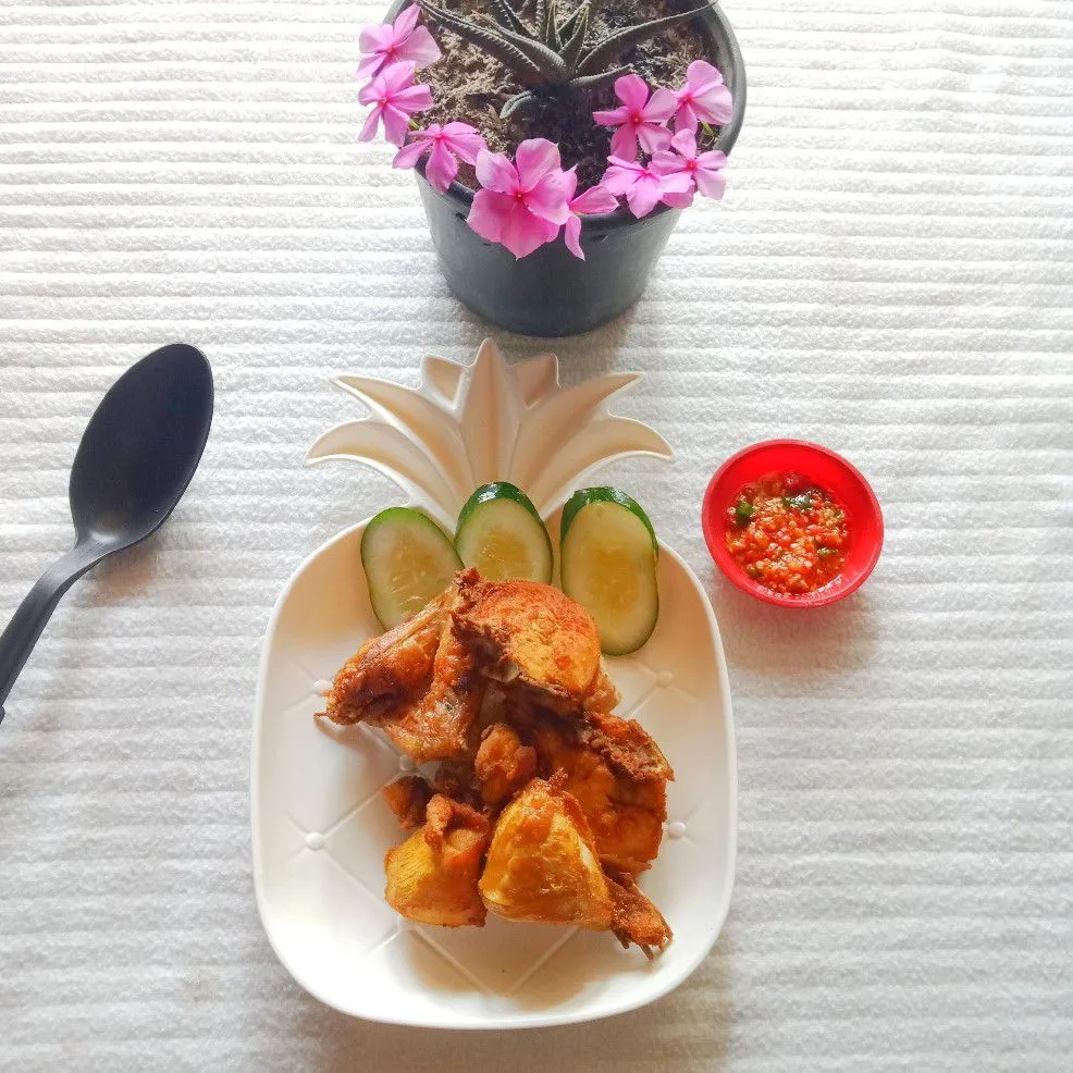 Ayam Goreng Sambal Bawang #KURCEPPEJUANGRESEPNUSANTARA