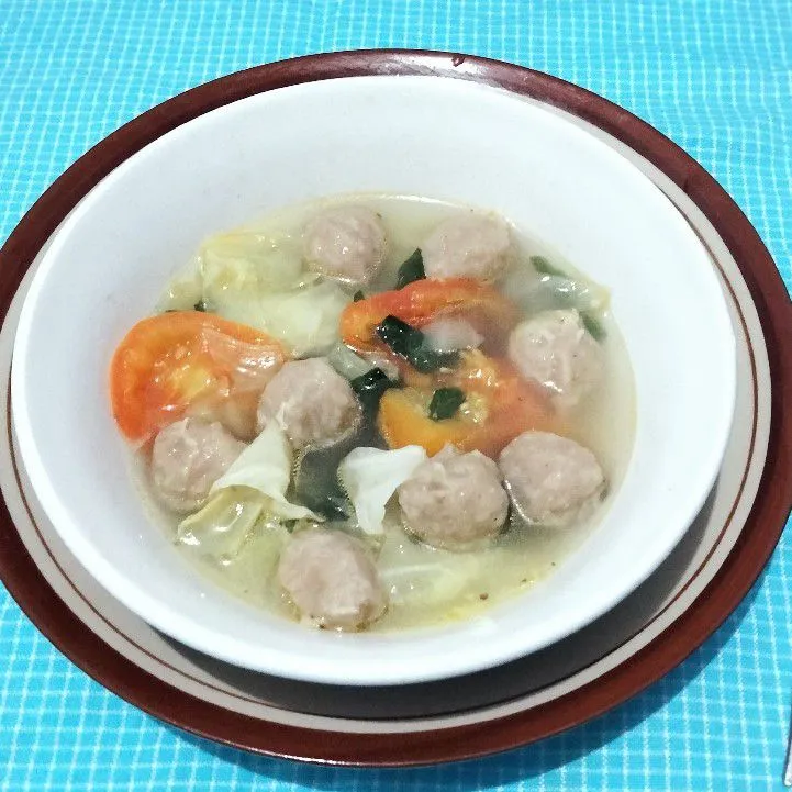 Sop Bakso Sayur #KURCEPPEJUANGRESEPNUSANTARA