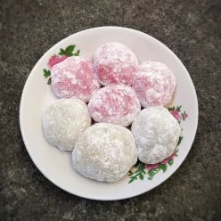 Kue Mochi Sukabumi Merah Putih #KURCEPPEJUANGRESEPNUSANTARA