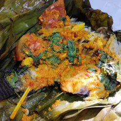 Pepes ikan Mujair #KURCEPPEJUANGRESEPNUSANTARA