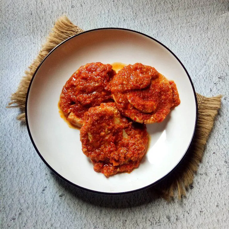 Telor Ceplok Bumbu Merah #KURCEPPEJUANGRESEPNUSANTARA