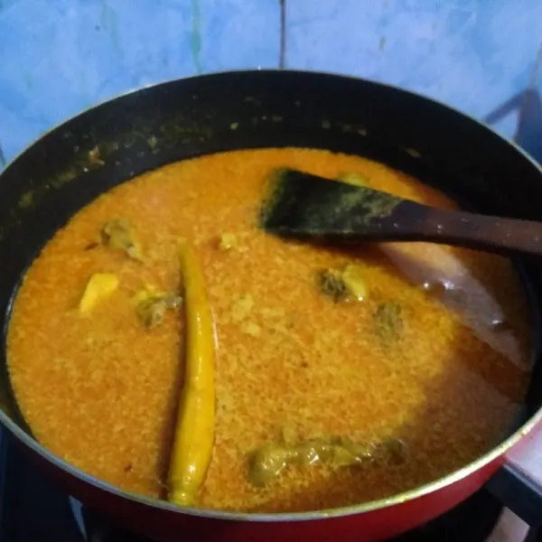Bisa tes rasa lagi, tambah sesuai selera bumbu. Sajikan.